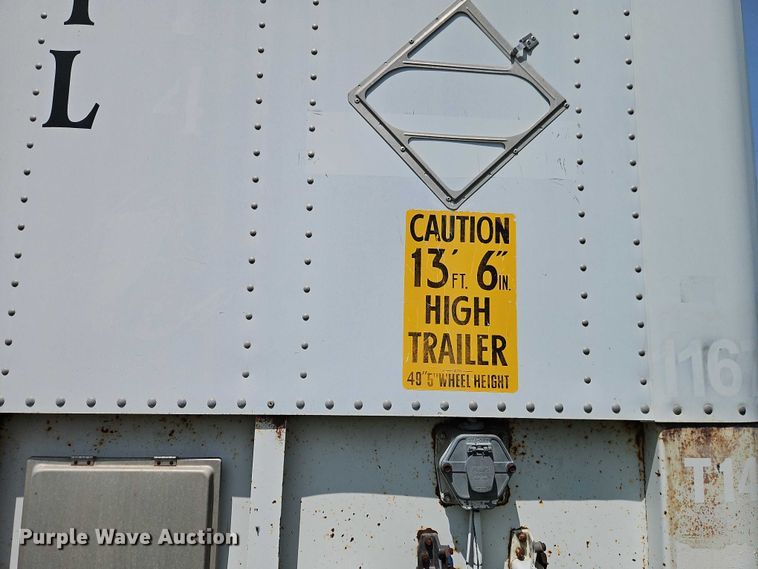 image for item EB8105 1986 Trailmobile 01HA-1SAL dry van trailer