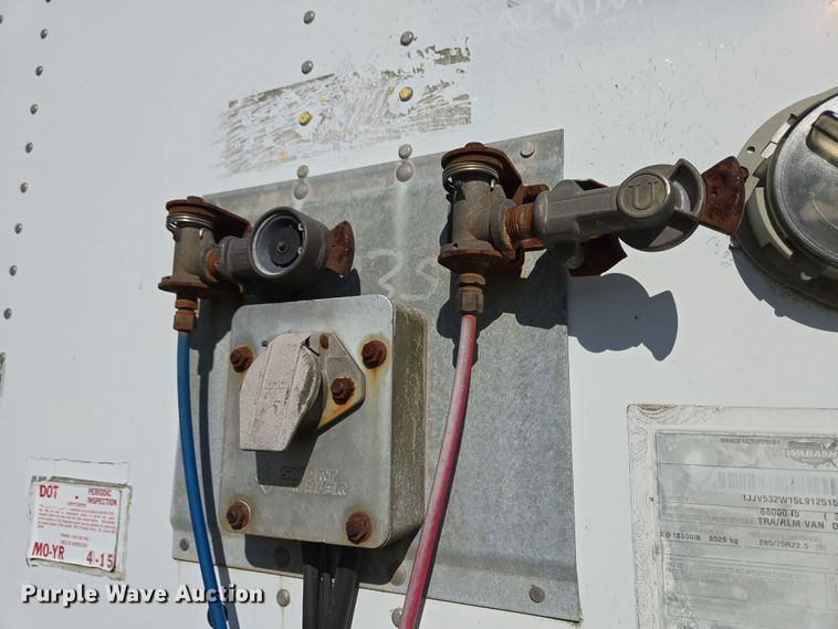 image for item EC4068 2005 Wabash DVCVHPC dry van trailer