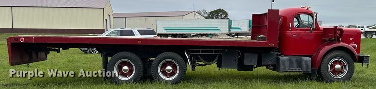 image for item EC7969 1964 REO E330 rollback truck