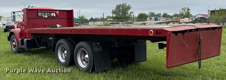 image for item EC7969 1964 REO E330 rollback truck