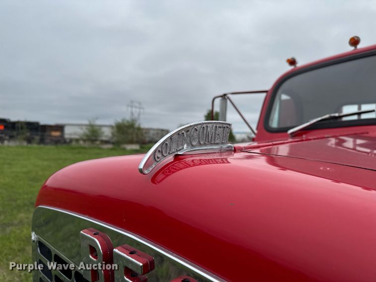 image for item EC7969 1964 REO E330 rollback truck