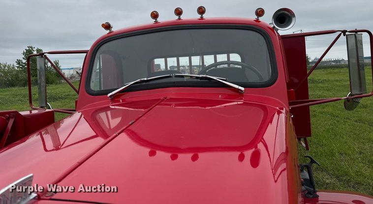 image for item EC7969 1964 REO E330 rollback truck