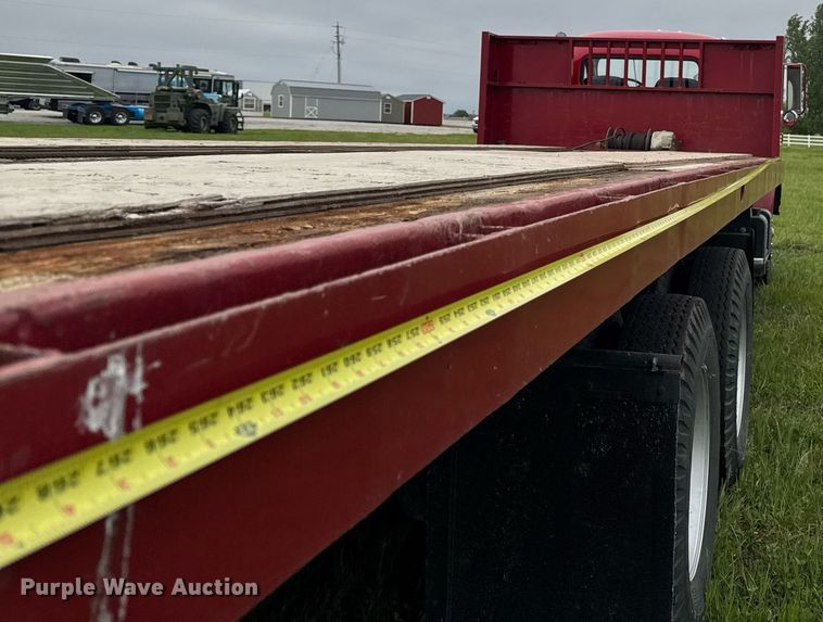 image for item EC7969 1964 REO E330 rollback truck