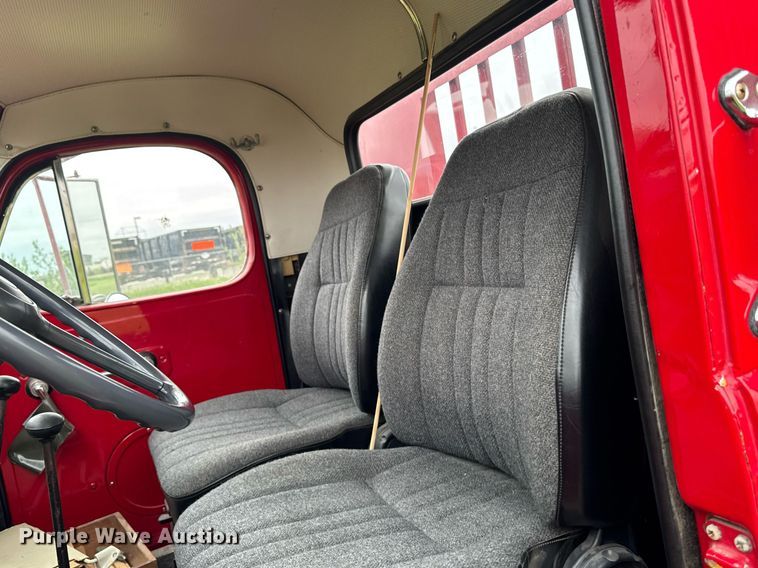 image for item EC7969 1964 REO E330 rollback truck