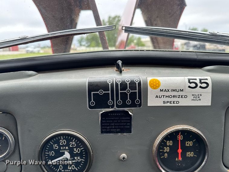 image for item EC7969 1964 REO E330 rollback truck