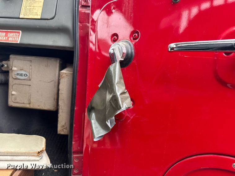 image for item EC7969 1964 REO E330 rollback truck