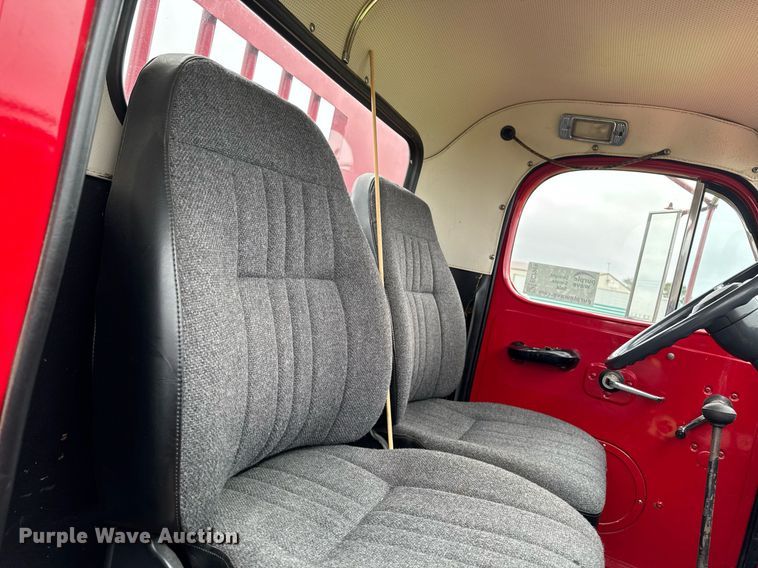 image for item EC7969 1964 REO E330 rollback truck