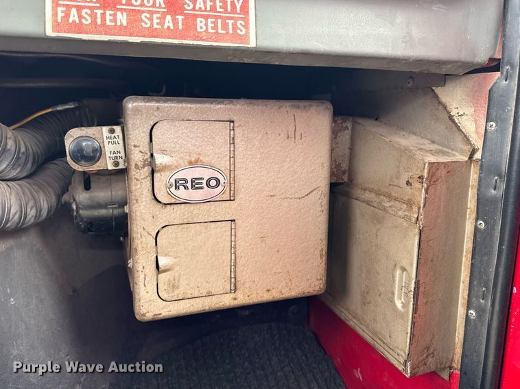 image for item EC7969 1964 REO E330 rollback truck