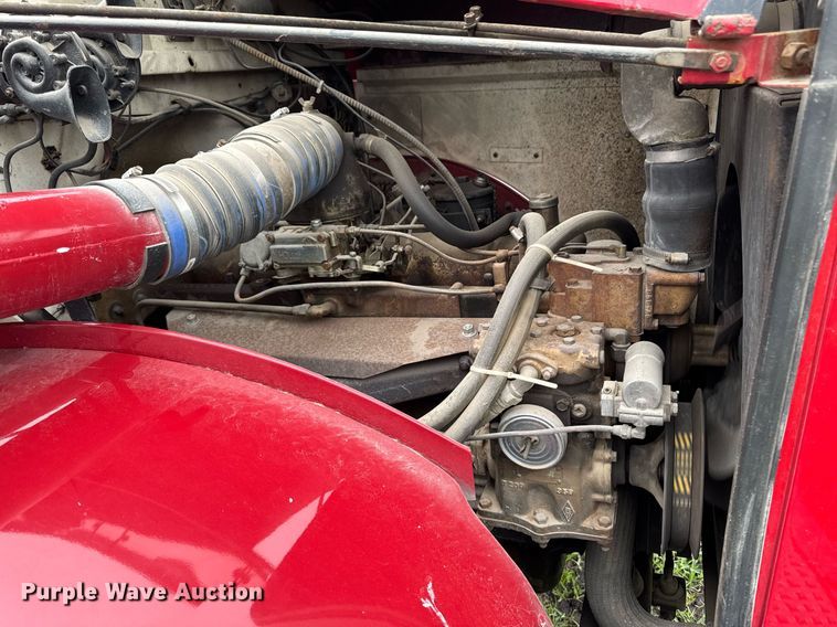 image for item EC7969 1964 REO E330 rollback truck