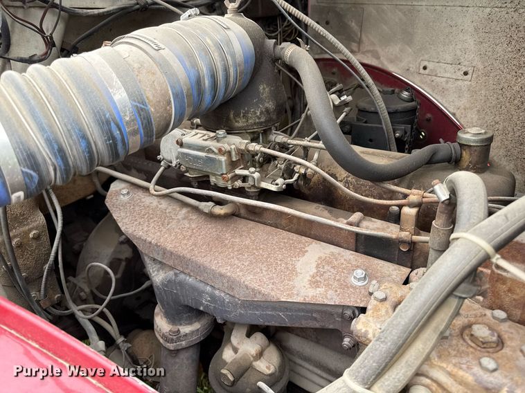 image for item EC7969 1964 REO E330 rollback truck