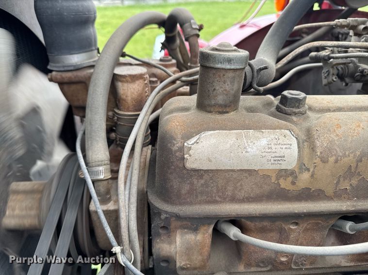 image for item EC7969 1964 REO E330 rollback truck