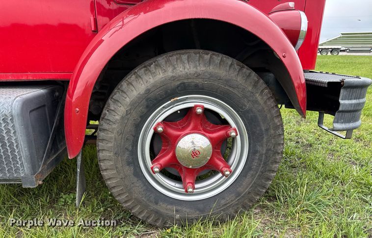 image for item EC7969 1964 REO E330 rollback truck