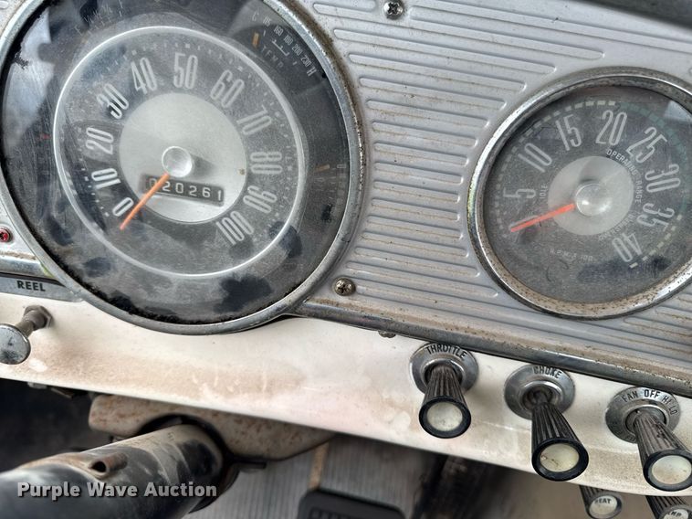 image for item EC7971 1966 Ford N750 truck cab and chassis