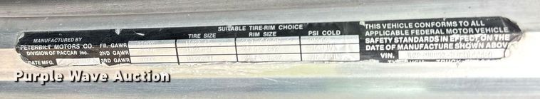 image for item EC7983 1981 Peterbilt 359 semi truck