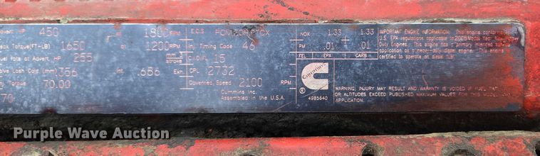 image for item ED2027 2009 Peterbilt 386 semi truck