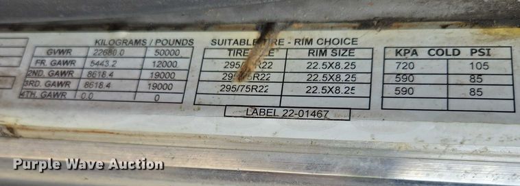 image for item ED2027 2009 Peterbilt 386 semi truck