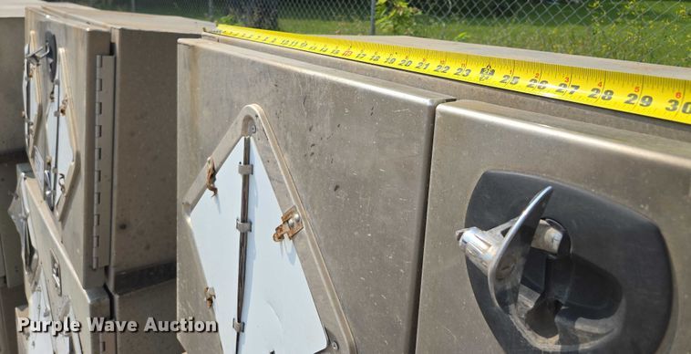 image for item EF1482 (6) aluminum toolboxes