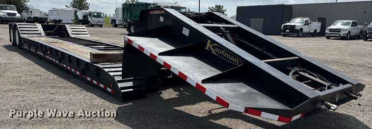 image for item EG5764 2014 Kaufman lowboy equipment trailer