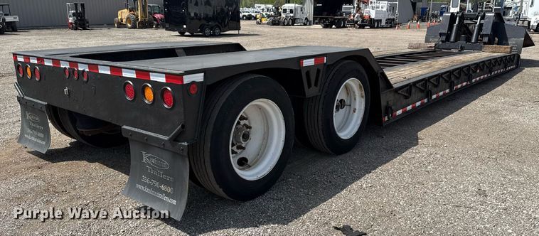 image for item EG5764 2014 Kaufman lowboy equipment trailer