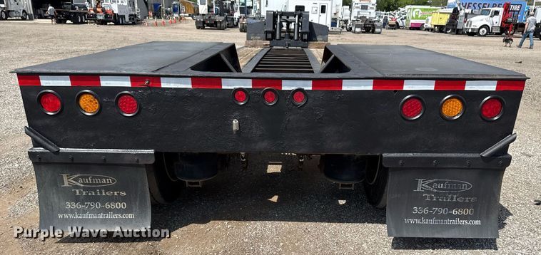 image for item EG5764 2014 Kaufman lowboy equipment trailer