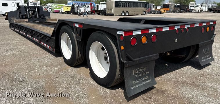 image for item EG5764 2014 Kaufman lowboy equipment trailer