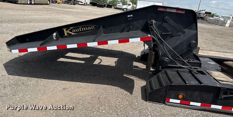 image for item EG5764 2014 Kaufman lowboy equipment trailer