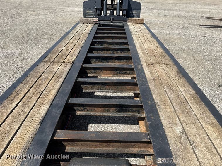 image for item EG5764 2014 Kaufman lowboy equipment trailer