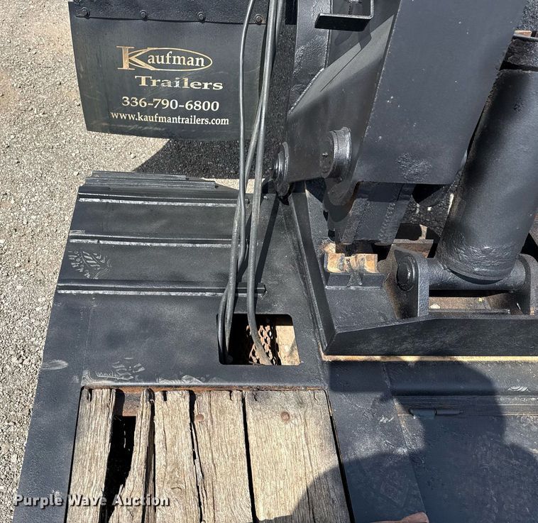 image for item EG5764 2014 Kaufman lowboy equipment trailer