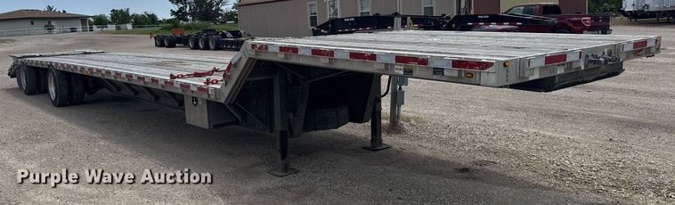 image for item EG6464 2016 Wilson CT-1080 drop deck equipment trailer