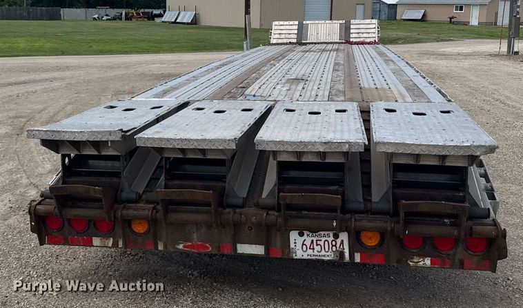 image for item EG6464 2016 Wilson CT-1080 drop deck equipment trailer