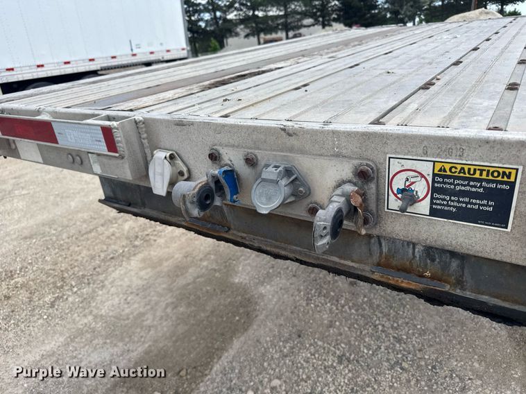 image for item EG6464 2016 Wilson CT-1080 drop deck equipment trailer