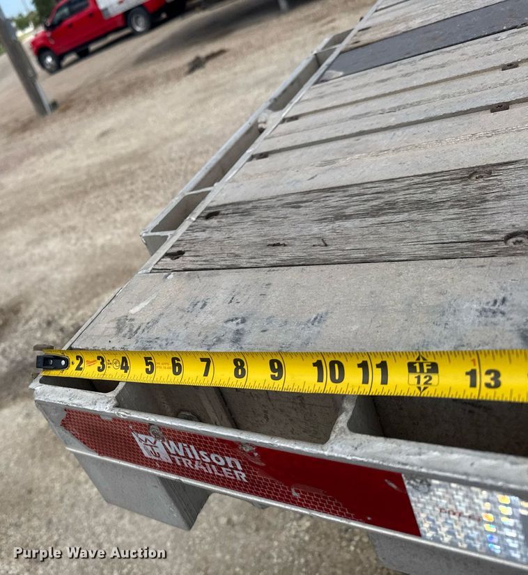 image for item EG6464 2016 Wilson CT-1080 drop deck equipment trailer
