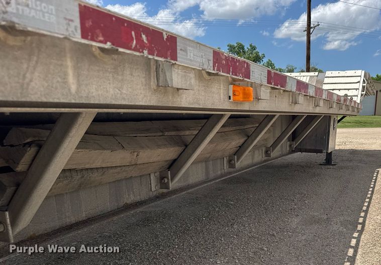 image for item EG6464 2016 Wilson CT-1080 drop deck equipment trailer