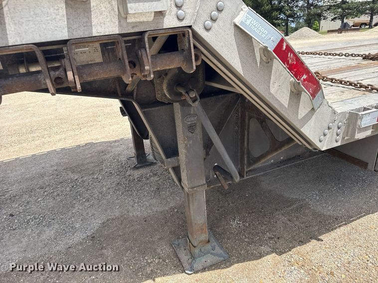 image for item EG6464 2016 Wilson CT-1080 drop deck equipment trailer