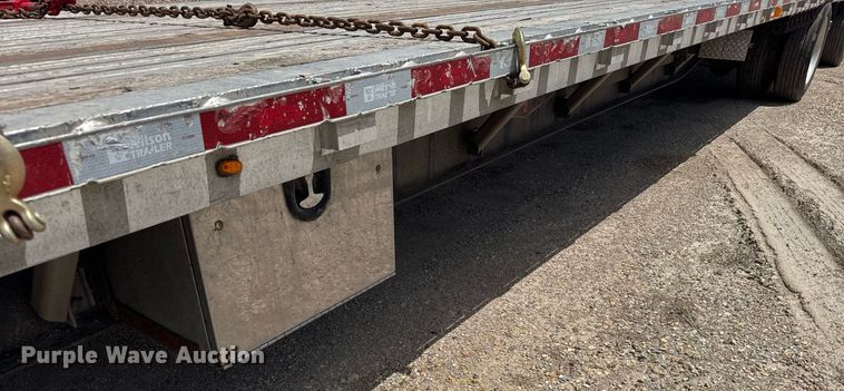 image for item EG6464 2016 Wilson CT-1080 drop deck equipment trailer