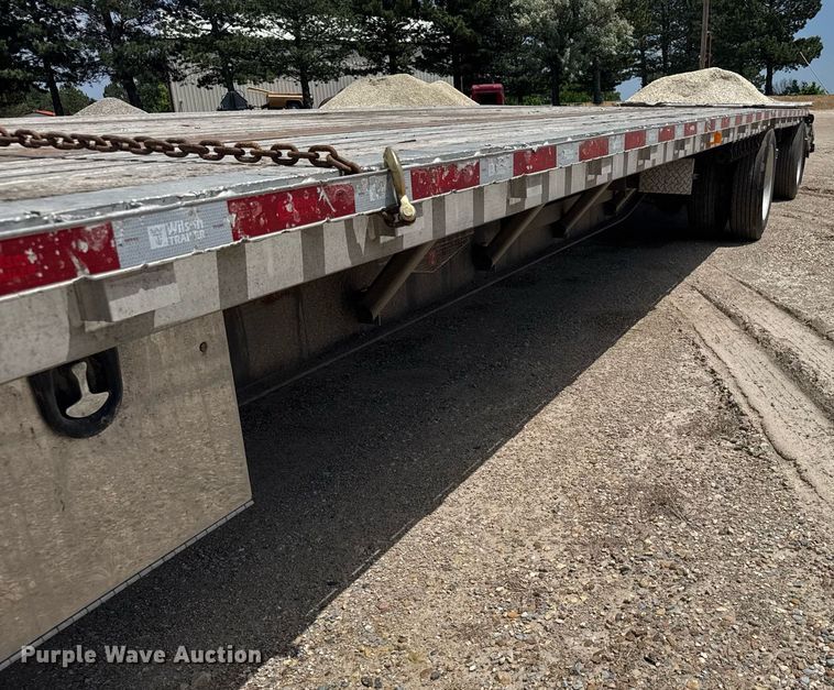 image for item EG6464 2016 Wilson CT-1080 drop deck equipment trailer