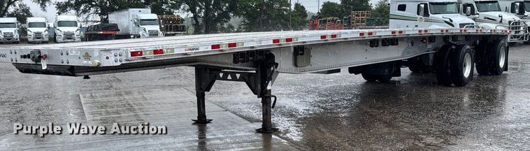 image for item EG6558 2015 Manac 10248B000 flatbed trailer