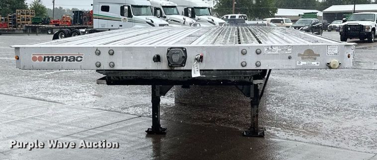image for item EG6558 2015 Manac 10248B000 flatbed trailer