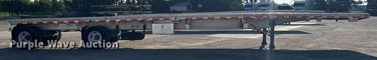 image for item EG6585 2014 Mac flatbed trailer