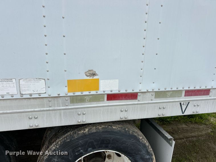 image for item EK8106 2007 Vanguard VIP4000 dry van trailer