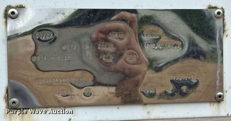 image for item EK8107 2005 Great Dane 7311TP-SA dry van trailer