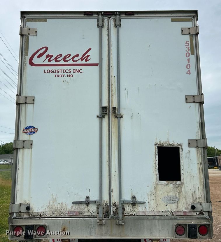 image for item EK8110 2001 Utility VS2DG dry van trailer