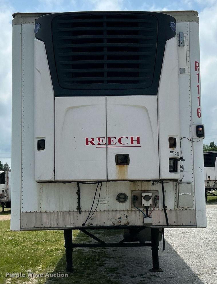 image for item EK8118 2011 Wabash refrigerated van trailer