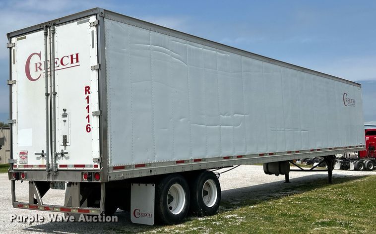 image for item EK8118 2011 Wabash refrigerated van trailer