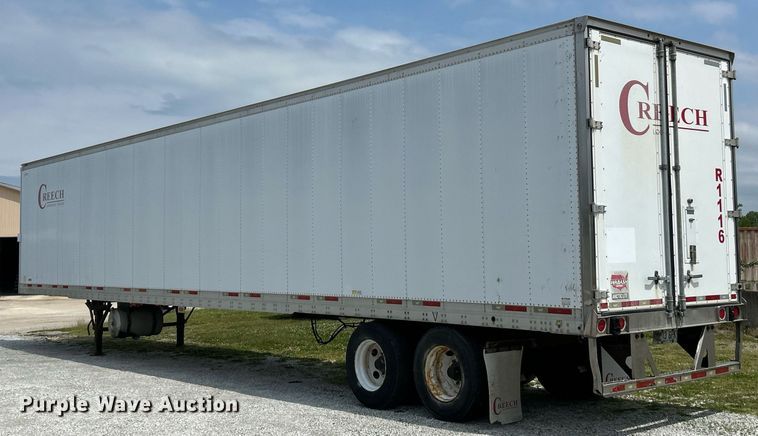 image for item EK8118 2011 Wabash refrigerated van trailer