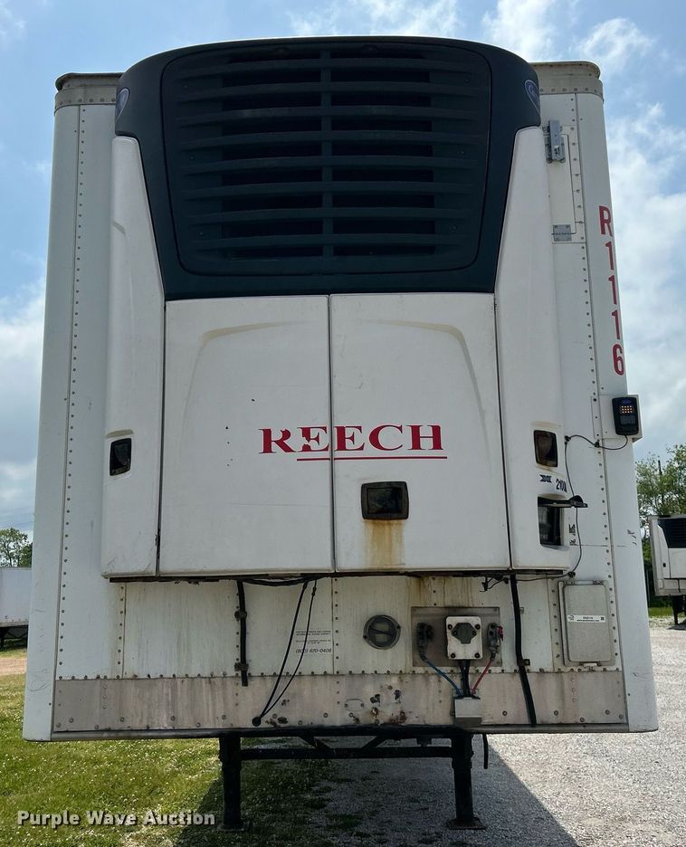 image for item EK8118 2011 Wabash refrigerated van trailer