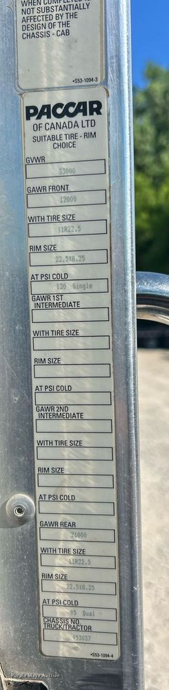 image for item EK8146 2015 Kenworth T370 truck cab and chassis