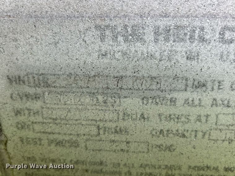 image for item EK8161 1989 Heil pneumatic dry bulk trailer