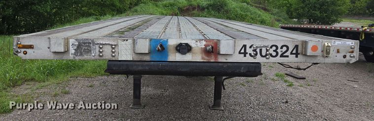 image for item EL2065 2006 Transcraft Eagle II flatbed trailer