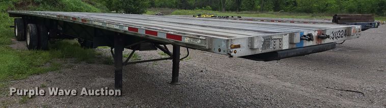 image for item EL2065 2006 Transcraft Eagle II flatbed trailer